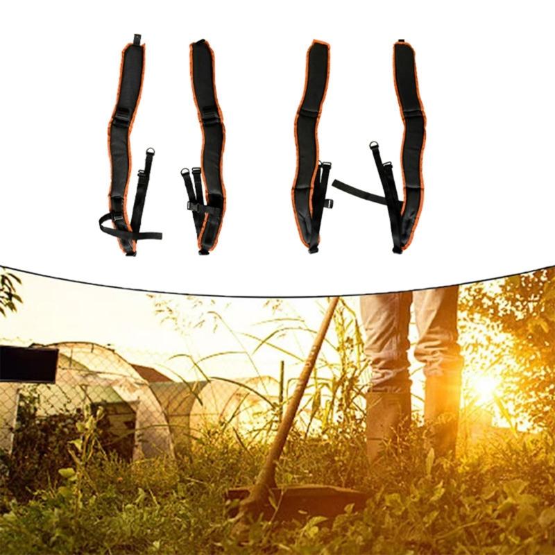 Adjustable Harness Shoulder Straps Set for BR800/BR800x Backpack Blower Equipment Ergonomic Support Long Wear Resistance