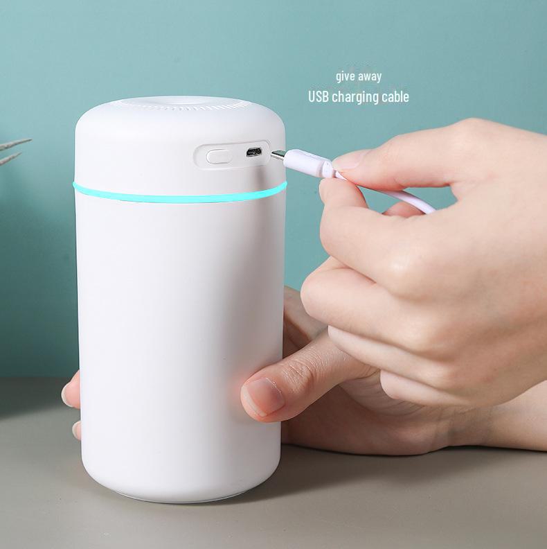 2023 Mini USB Silent Air Humidifier for Home & Car with Large Fog Volume