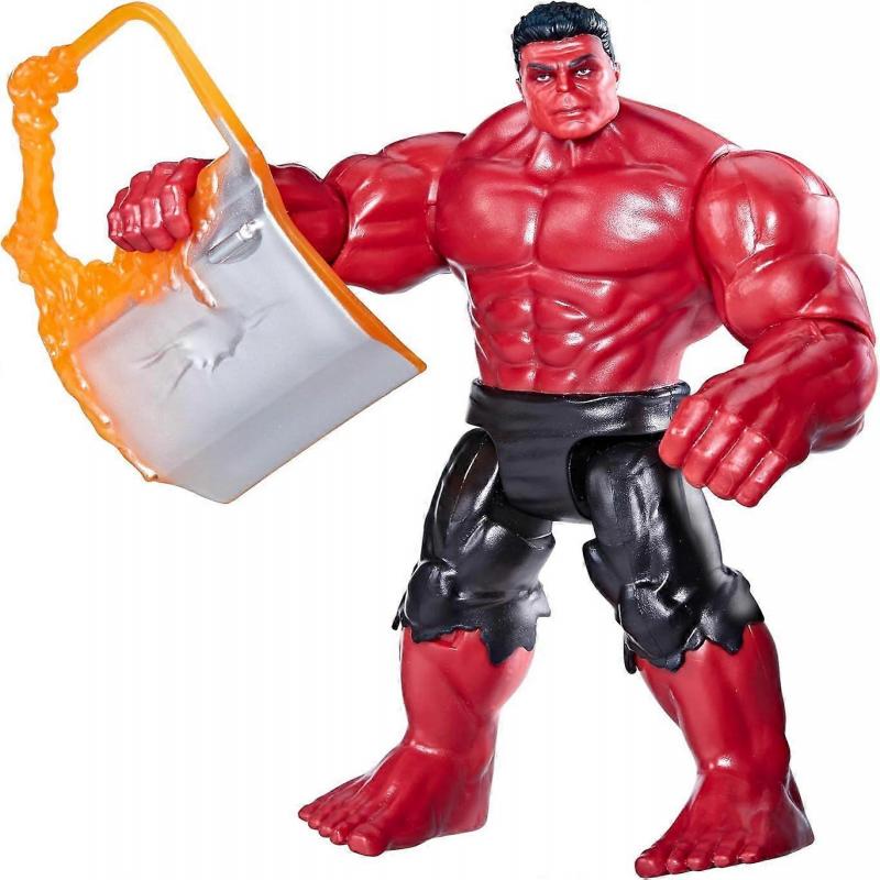 Marvel - Captain America Mondo Nuovo Coraggioso - Giocattolo Hulk Rosso