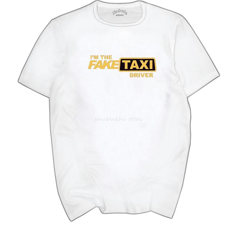 FakeTaxi T-Shirt, I m the Fake Taxi Driver Inspired Design T-Shirt Homme High Quality euro size 4xl 5xl drop shipping sbz4041 S разноцветный