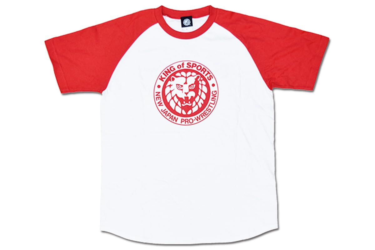 

Новая футболка реглан с классическим логотипом Lion Mark от New Japan Pro-Wrestling, красная, XXL, 6313103290