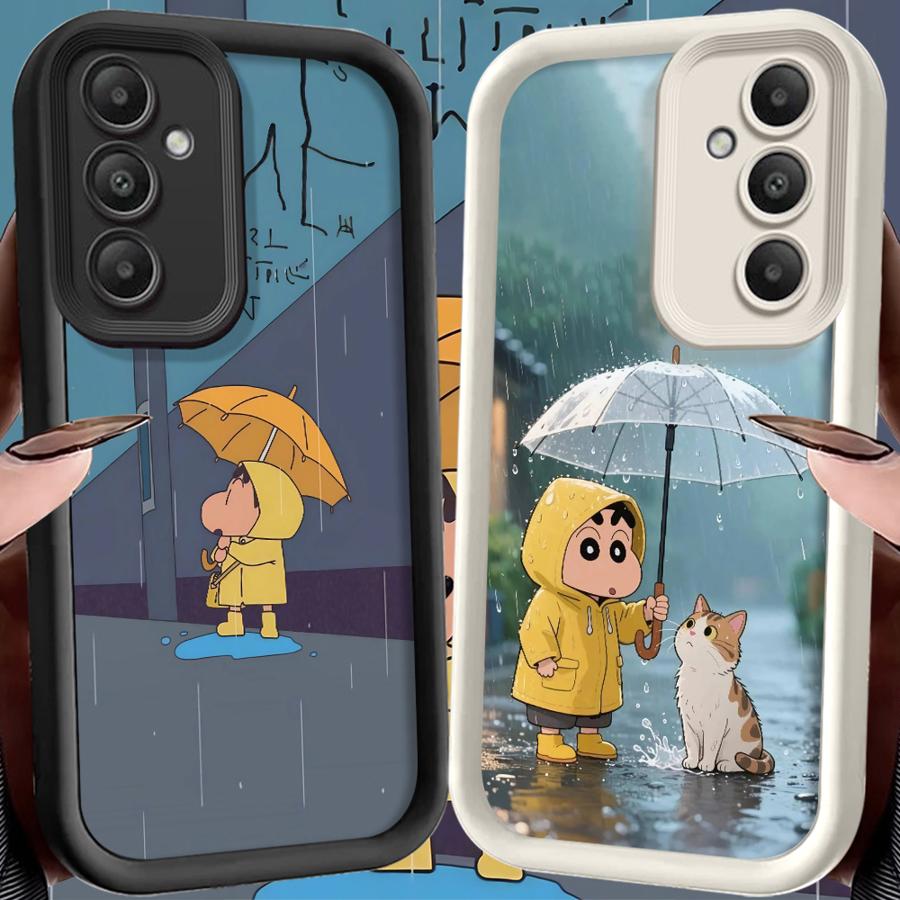 Phone Cover Case for Samsung Galaxy S26 Ultra S24 Plus S23 FE S20FE S21 S22 S25 Edge S24Ultra S25 Cool Cra-Yons Cute ShinS