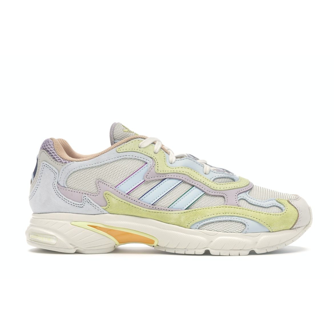 

Кроссовки унисекс adidas Temper Run Pride Cream Off-White Blue-Tint EG1077
