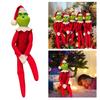 Christmas Grinch Doll Decorations Soft Comfortable And Perfect As Holiday Ornaments And Gifts