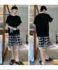 Men's Summer Modal Pajama Set: Korean Style Short-Sleeved Top and Shorts for Teens and College Students
