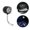Usb Disco Ball Lamp, Rotating Rgb Colored Led Stage Lighting Party Bulb With 3w Book Light, Usb Pow