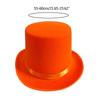 Sombrero de Copa de Mago para Cosplay Fieltro Gorro de Mago Accesorio para Disfrazar Adultos Adolescentes
