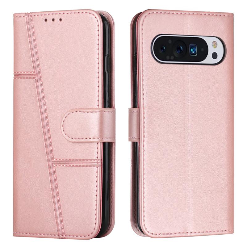 Leather Flip Case On For Google Pixel 10 Pro 9 XL 9A 8A 7A 7 8 9 Pro Pixel10 5G Coque Magnetic Cases Stand Wallet Phone Cover