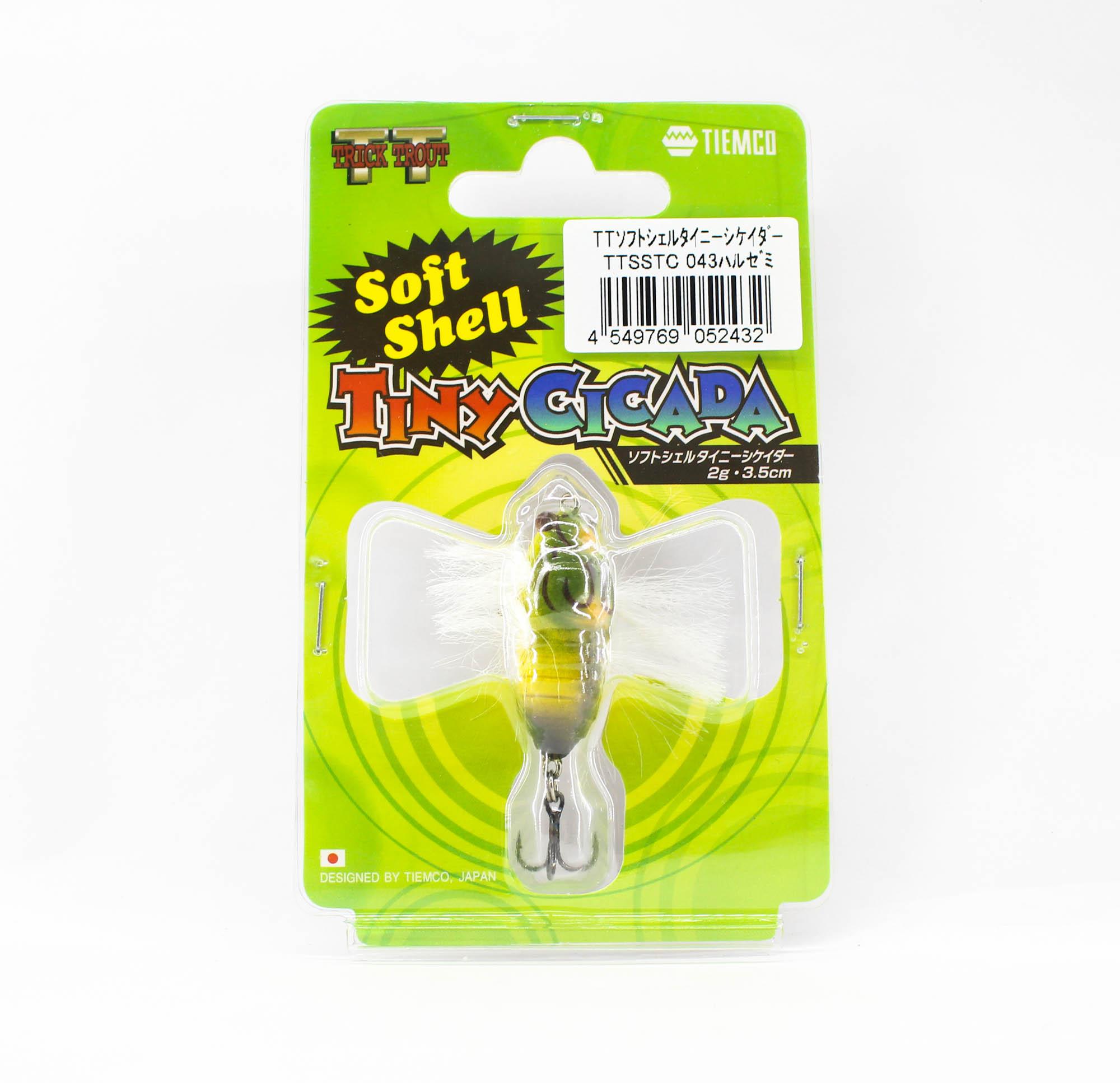 

Плавающая приманка Tiemco Tiny Cicada Soft Shell TTSSTC-043 (2432)