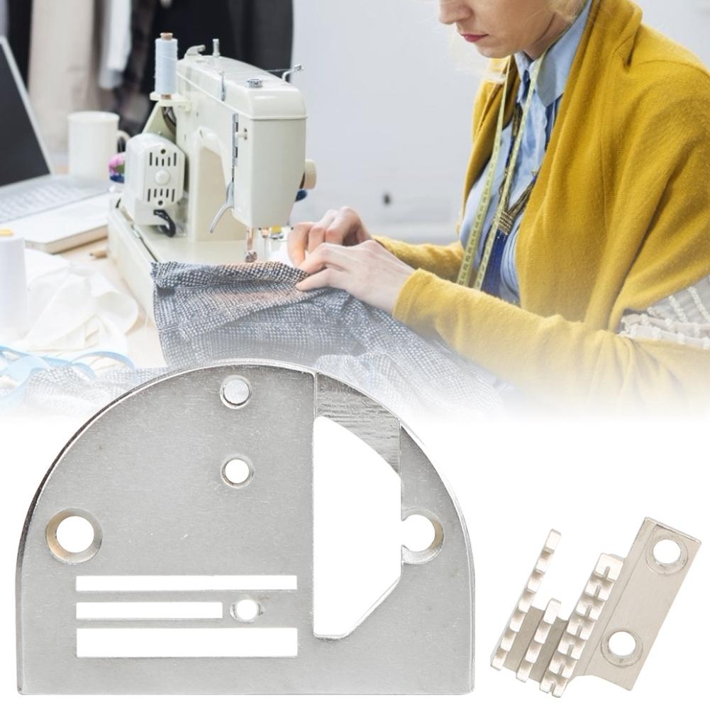 

Игольная пластина двухрядная с зубцами металлическая синхронизированная швейная машина аксессуары