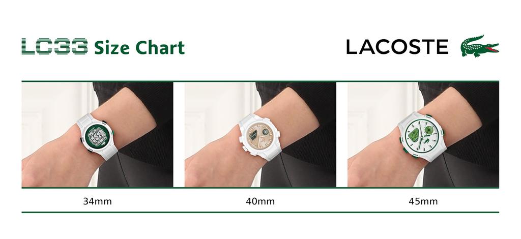 Watch LC33 2011364 White [Lacoste] Men's