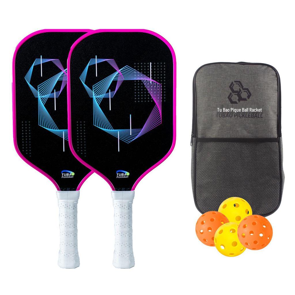 Heißverkaufendes Glasfaser-Pickleball-Schläger-Set mit verdicktem Design