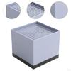 4Pcs Bed Risers Furniture Lifting Pads Shockproof Anti Slip Height Adjustable Supports Feet