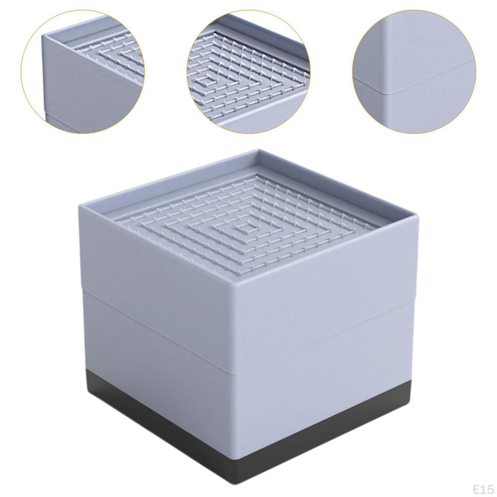 4Pcs Bed Risers Furniture Lifting Pads Shockproof Anti Slip Height Adjustable Supports Feet
