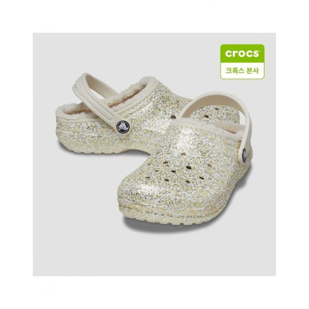 

Crocs Детские классические блестящие сабо с подкладкой K 207462 160 160 (stuko)/J2