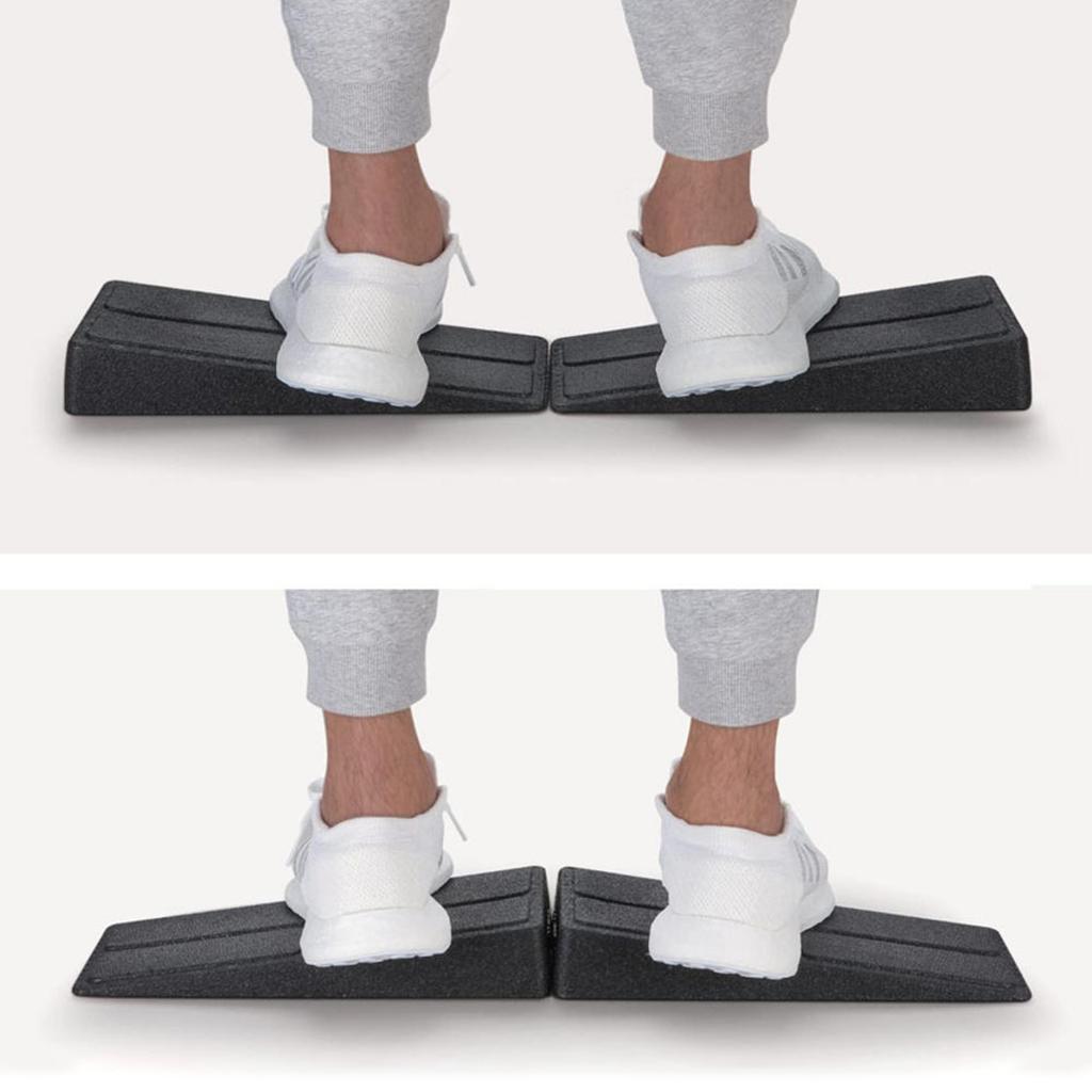 Posture Board 3PCS Slant Board For Calf Stretching Non Slip Professional Squat Ramp Squat Platform For Heel Elevated Squats And