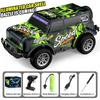2.4G Rc Sports Pickup Drift Car Lights Remote Control High Speed Climbing Off-Road Pvc Racing Vehicle Kids Toys Young Boys Christmas