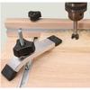 Pinces à serrage rapide pour rail en T - AIMOONSA - T-Track Clamp - Alliage d'aluminium - Filetage M8 - Argenté