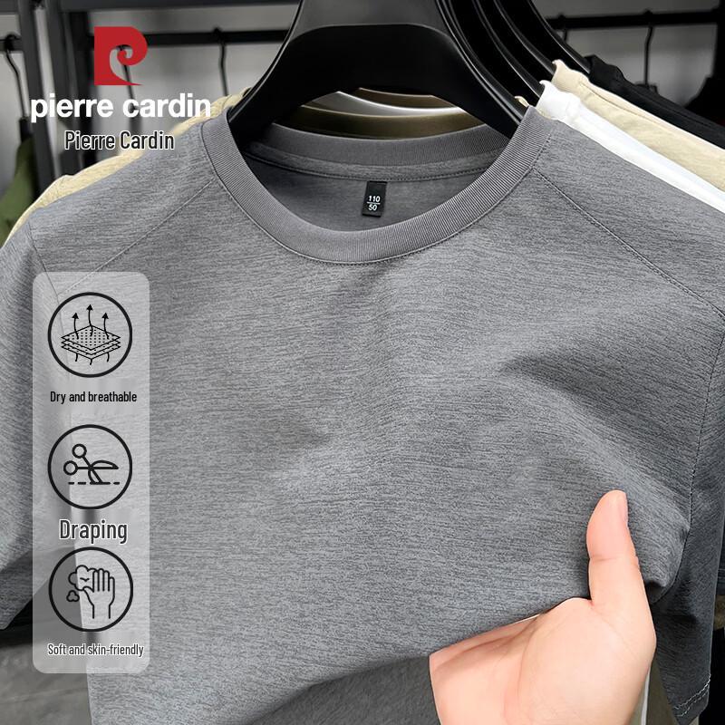 Pierre Cardin Herren Eisseide Kurzarm T-Shirt