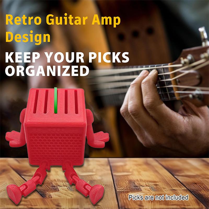 Guitar Picks Holder Box, Guitar Pick Display Holder, Guitar Pick Storage Box Set For Guitar Players And Music Enthusiasts