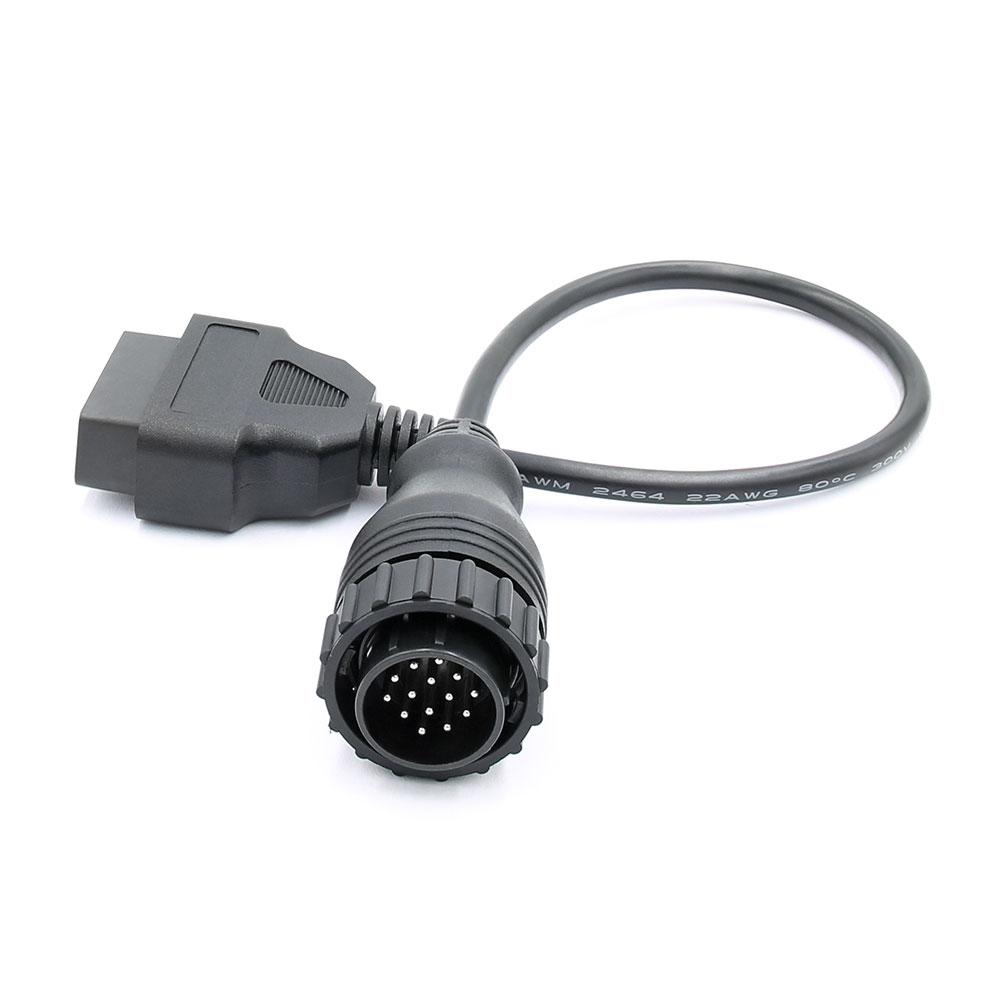 For Benz Car 14 Pin 38 Pin Connector for Star OBD To OBD2 Scanner Car Diagnostic Auto Tool Extension Cable for Mercedes Benz Car