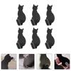 304 Stainless Steel Cat Hook Strong Adhesive Wall Hooks Self Adhesive Hooks  Clothes Hanging