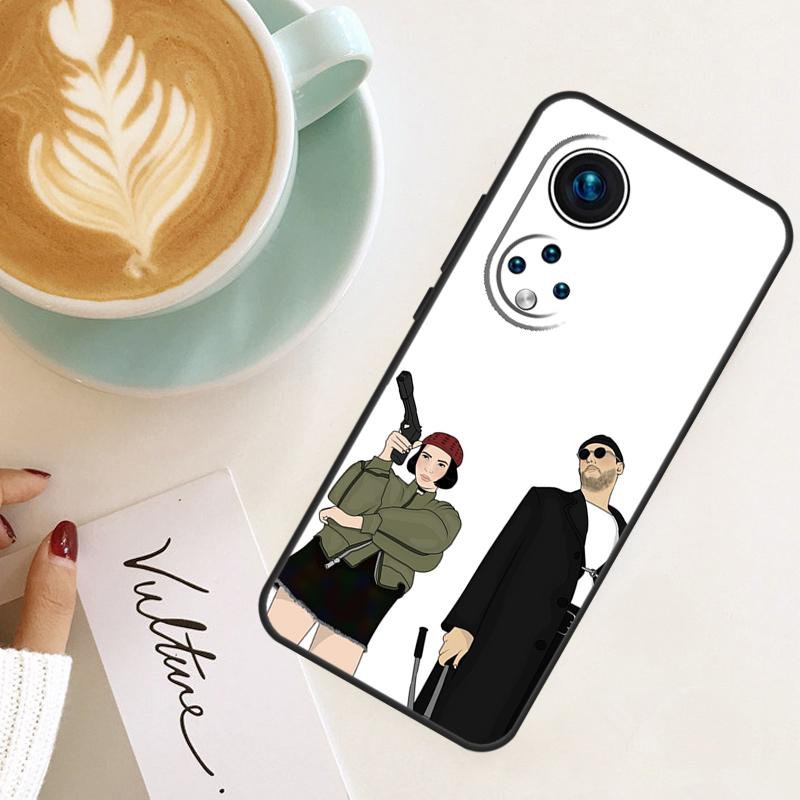 Leon The Professional For Honor Magic 7 Lite 6 8 Pro Case For Honor 400 200 50 70 90 X8c X8b X9a X9b X9c X9d Win RT