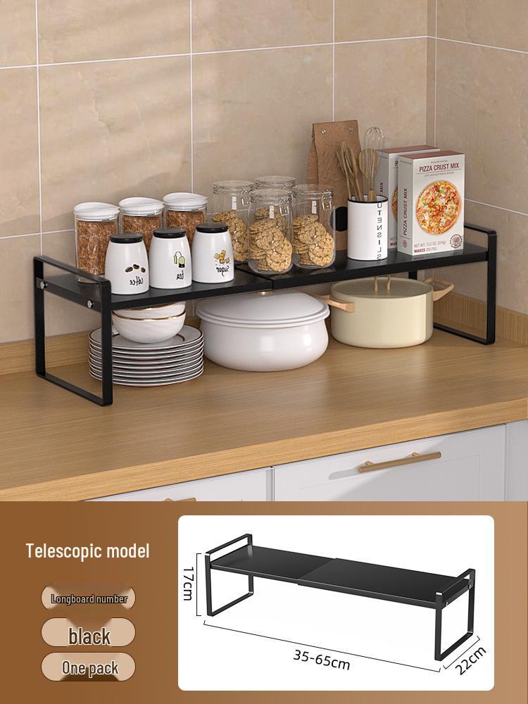 

Выдвижная кухонная столешница, полка для хранения специй и посуды