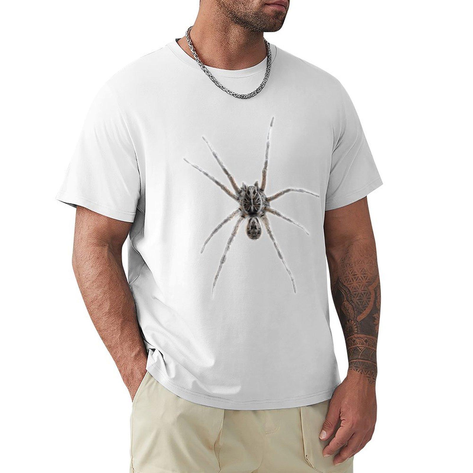 Australian Garden Wolf Spider 2 Tshirt Casual Minimalist Short Sleeve Top S