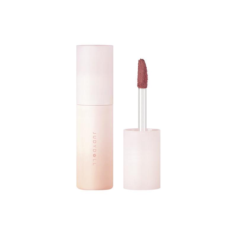 Lápiz labial Barro labial crema pequeña puré show blanco boca rojo caja ciega brillo labial mate