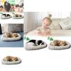 Realistic Breathing Plush Dog Model Home Decor With Faux Fur For Photography And Gift Use