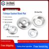 Galvanized Carbon Steel and 304 Stainless Steel Concave-Convex Elastic Hollow Bowl Washer Set