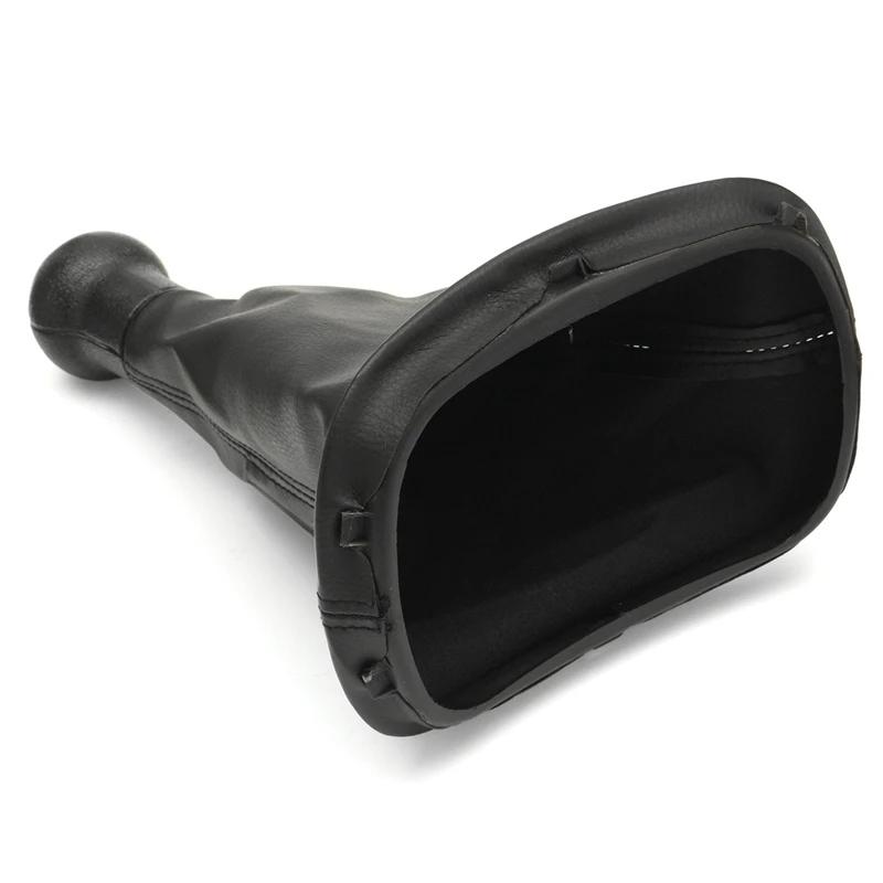 6 Speed Car MT Gear Shift Knob Lever Stick Gaiter Boot Cover Collar For VW Passat B5 B5.5 1996-2005 Car Styling Accessories