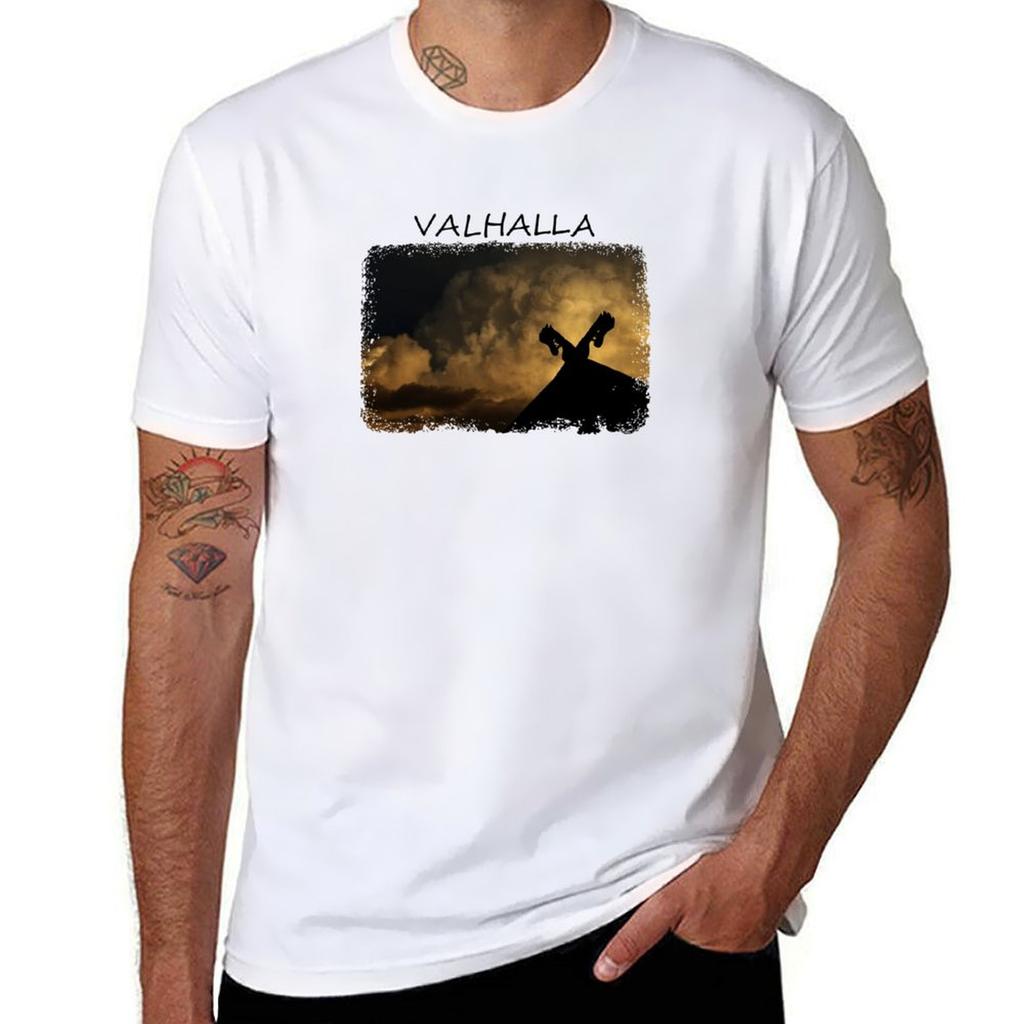 Valhalla Tshirt Relaxed Fit Casual Short Sleeve Top
