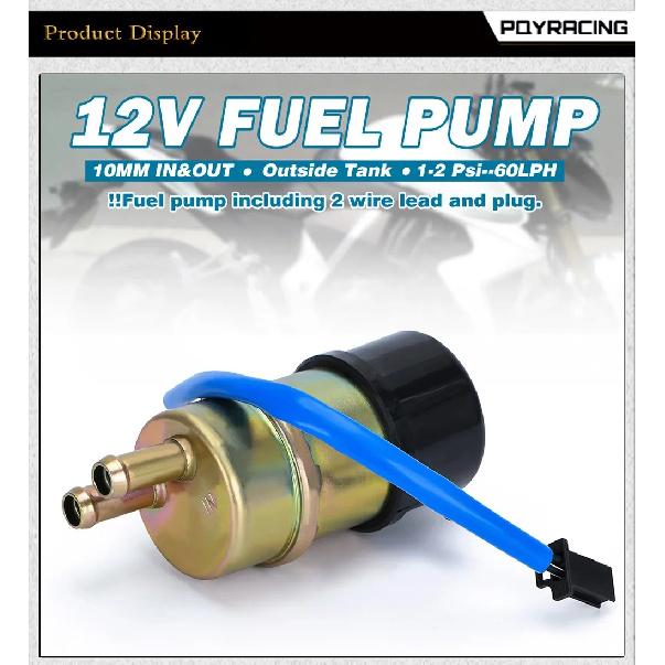 New Motorcycle Fuel Pump 12v Fuel Pump For CBR600F CBR600F2 CBR600F3 CBR600F4 1987-2000 PQY-DZB11