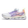 Li Ning Childrens Brand Logo Color Block Running Shoes Kids Running Shoes Purple YKFU080-4