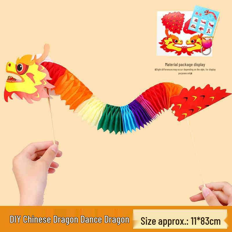 Dragon Dance DIY Craft Pack for Kids - National Day Activity