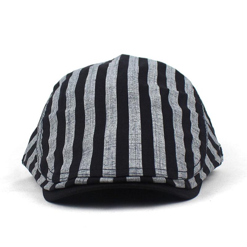 Summer Beret Men's Korean Version Versatile Fashion Casual Cap Cotton and Linen Breathable Light Outdoor Sun Hat
