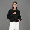 Acud Pocket Cropped Zip Up _Black