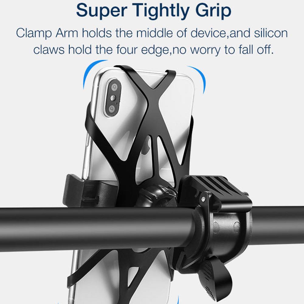 Motorrad Fahrrad Handyhalterung Silikonband Halter Elektroroller Navigationsständer für den Außenbereich