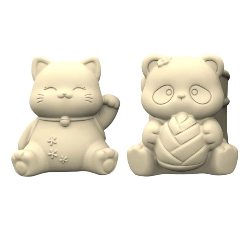 3D Animal Resin Silicone Mold Pen Holder Mold for DIY Pen Holder Resin Craft Home Decorations, Epoxy Resin Silicone Mold