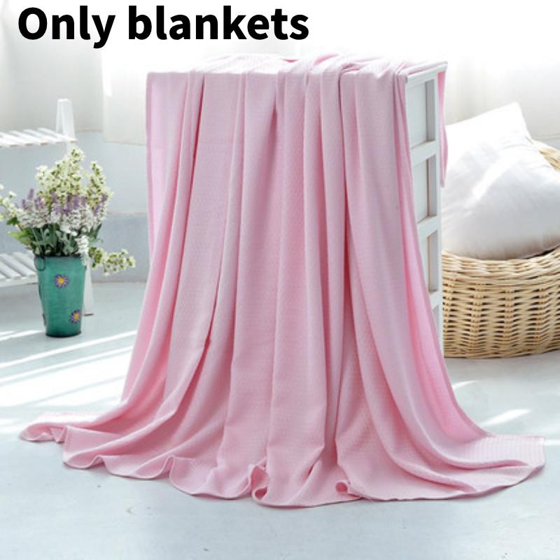 Bamboo Fiber Baby Bed Blanket With Lightweight Summer Material For Toddler Nap Time