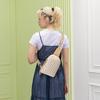 Fashionable Men and Women Single Shoulder Printed Breast Bag Light Luxury Texture Casual Men Simple Change Small Backpack Trendy