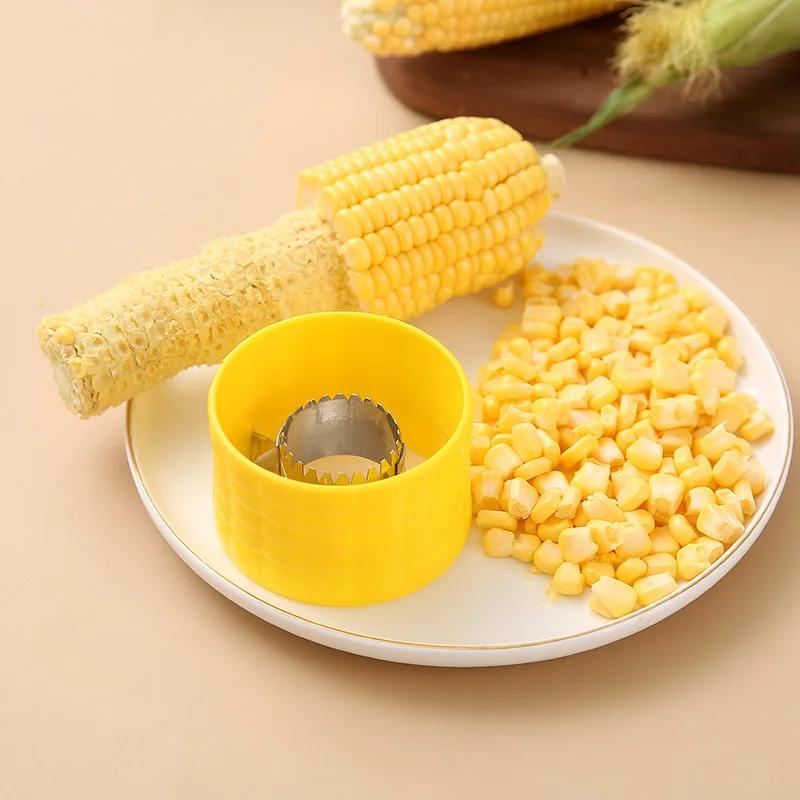 1PC Rotary Corn Peeler Planed Corn Kernel Separator Household 304 Stainless Steel Corn Thresher Kitchen Gadget Free Shipping