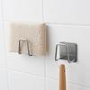 304 Stainless Steel Sponge Holder Kitchen Sink Organizer for Scrubbers Dishcloths Drain Rack Self-adhesive Portable Holders