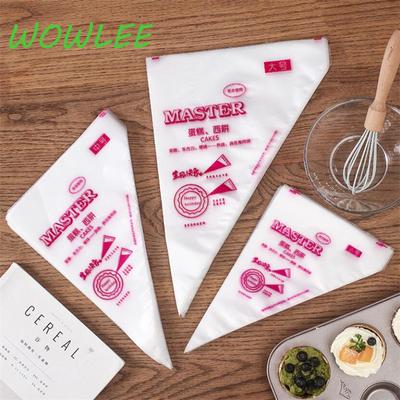 100Pcs Disposable Pastry Piping Bags Cake Decoration Kitchen Icing Nozzle Food  Cup  Baking Tools for Cake Decoration