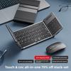 Tri-fold Keyboard Wireless Bluetooth Foldable Small Keyboard Suitable for Desktop Computers and Notebooks
