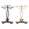 Freestanding Vertical Wine Cup Rack Upside Down Display Shelf For Stemwares Decorative Metal Construction Hanger