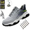 Lightweight Safety Shoes Men Work Shoes Steel Toe Cap Working Boots Sneakers Man Breathable Lace-Up Fashion Construction Shoes
