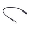 Car Antenna Extension Cable FM Antenna Extension Wire FM Radio Antenna Extension Cable Cord Portable  Accessory for Car Black
